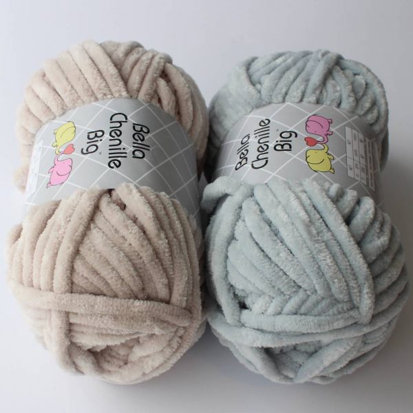 Chenille big yarn deals