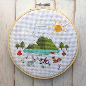 Spot Colors Great Outdoors Cross Stitch Kit