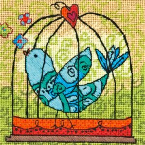 Birdie Needlepoint Kit