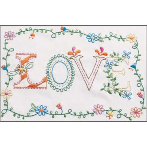 LOVE Embroidery Kit