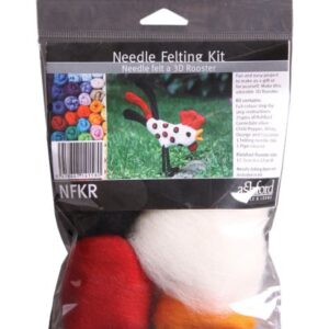 Rooster Needle Felting Kit