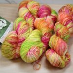 F125-2 Lime Pop, Peach, Pink Orchid