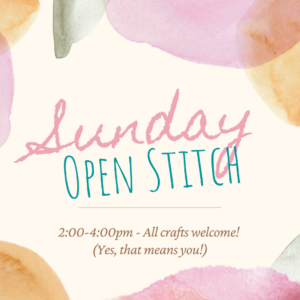 Sunday Open Stitch