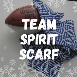 Team Spirit Mosaic Knit Scarf